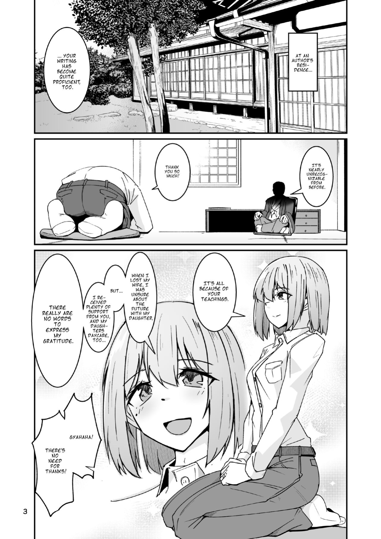 [Zenshuu Bougyo (Minami Shin)] Otou-san to Watashi... -1 Musume to Seikatsu no Tame ni Mesu-ka Choukyou o Ukete Iru Otou-san