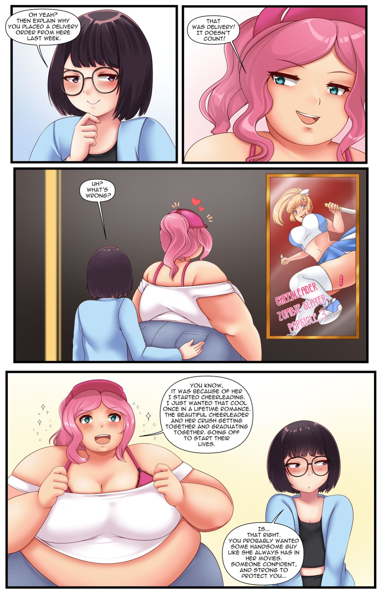 [sweetdreamcoffee] Food, Cheerleaders, And Other Pervy Fantasies