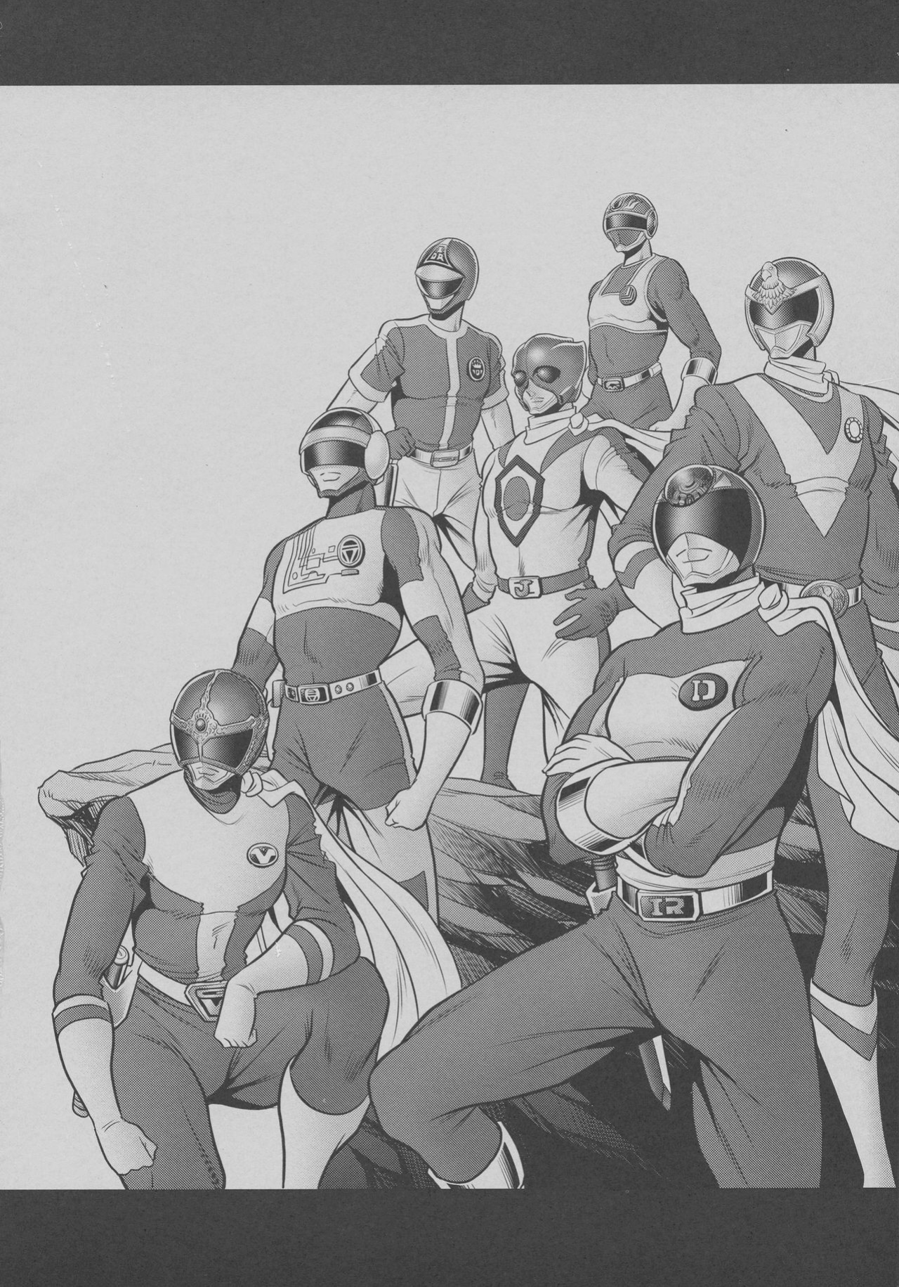 (COMIC1☆13) [Circle Taihei-Tengoku (Horikawa Gorou)] <<Tokusatsu>> Superheroine Sentai 80's