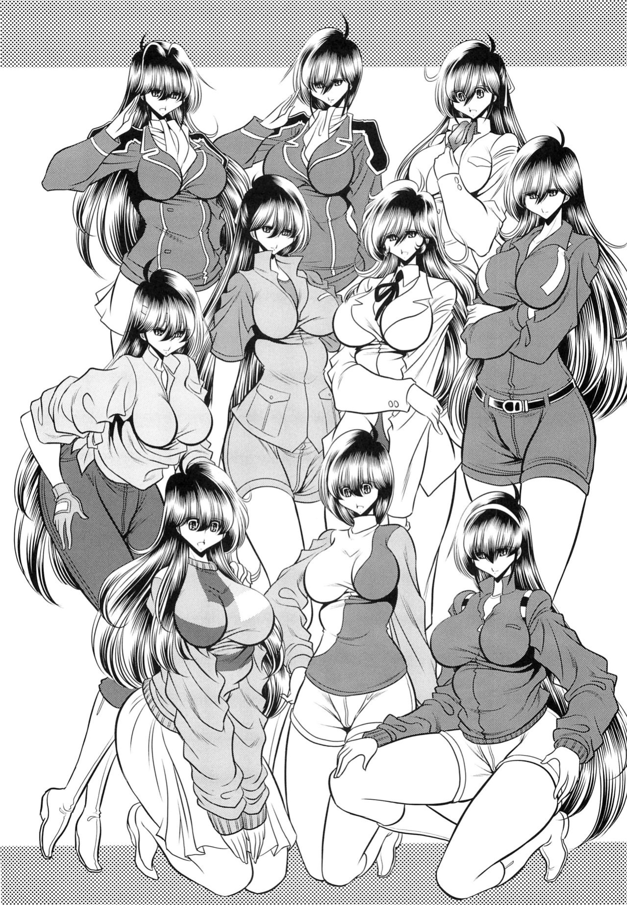(COMIC1☆13) [Circle Taihei-Tengoku (Horikawa Gorou)] <<Tokusatsu>> Superheroine Sentai 80's