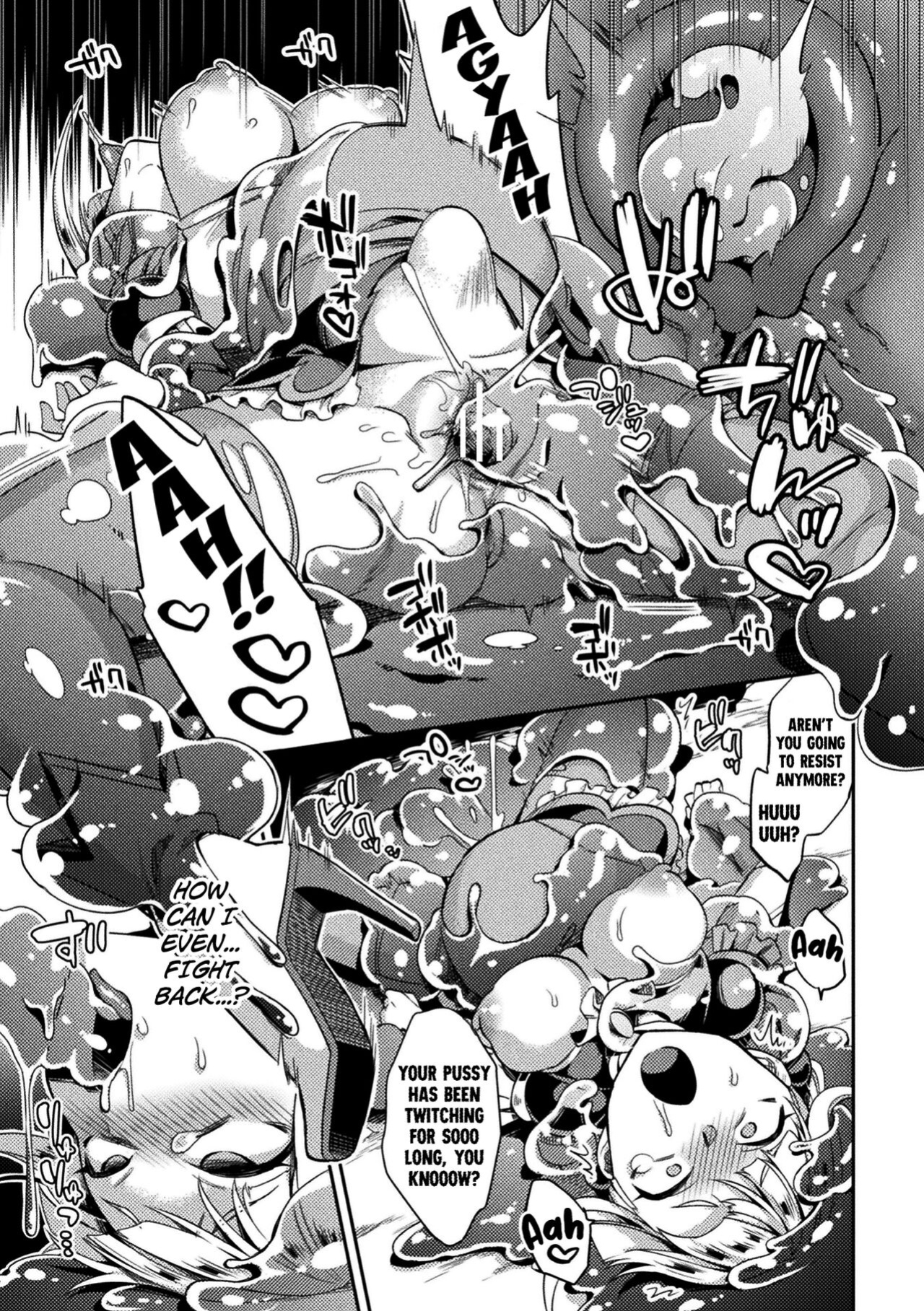 [Yamanashi Yuuya] The Radiant Princess of the Sacred Heart, Filia (2D Comic Magazine Slime Kan Futaana Zeme de Funshutsu Acme! Vol. 1) [Digital[ [Kuraudo]
