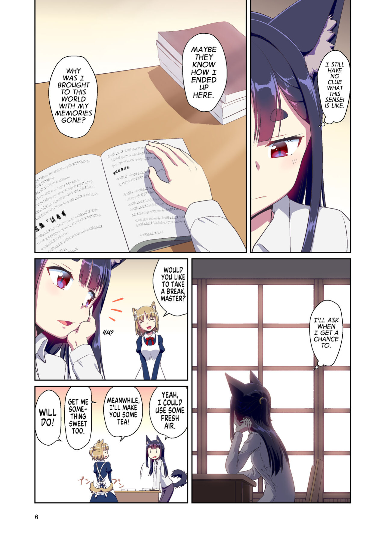 [Fumotonoya (Fumotono Mikoto)] Me ga Sametara Kemomimi Shoujo ni Natteita Ohanashi 2 | How I Woke Up as a Girl With Animal Ears Pt.2 [GTF]