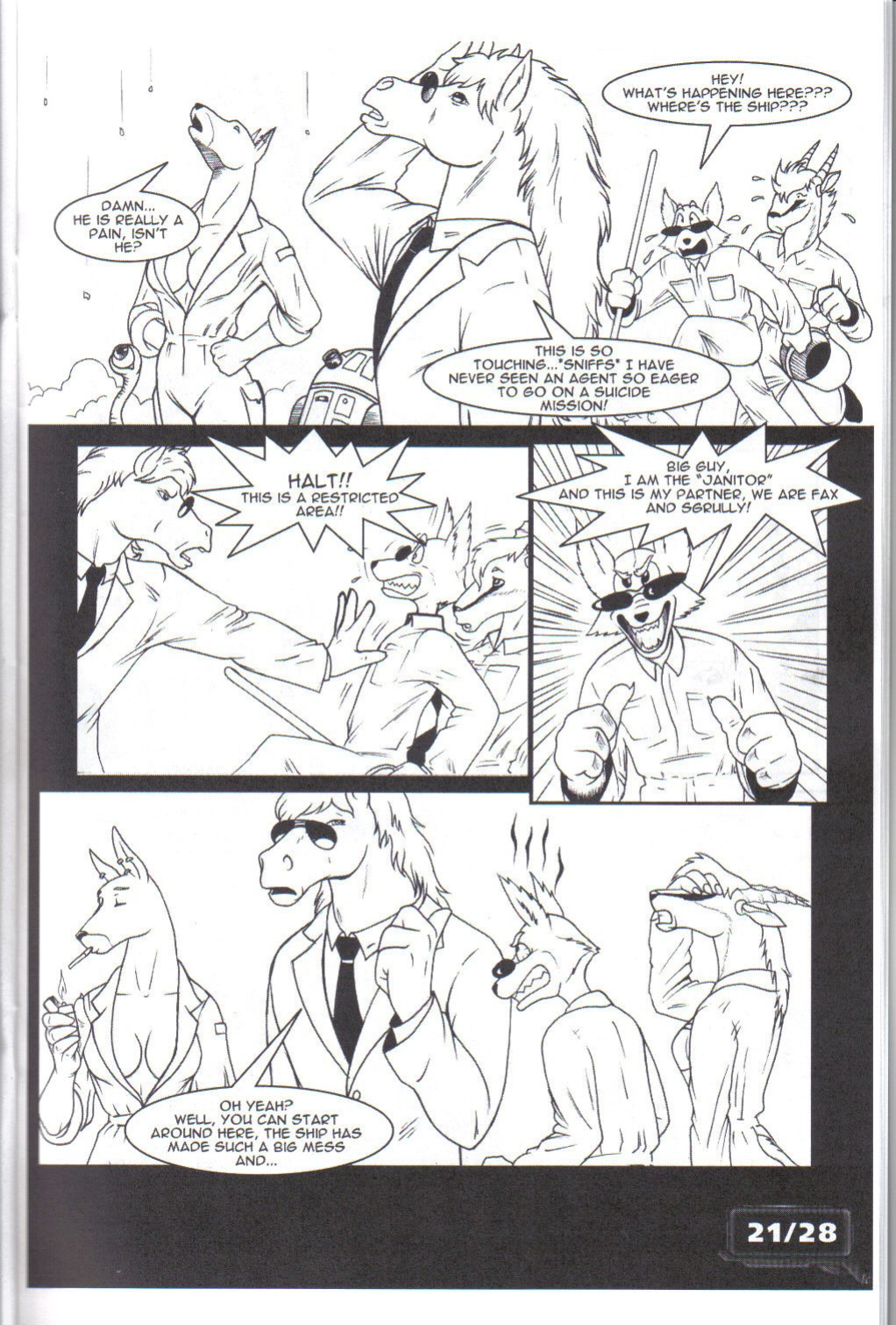 [Extro, Nexus Jubatus] Spoo 8: Zoorama #1 - The Clones Menace Part 1