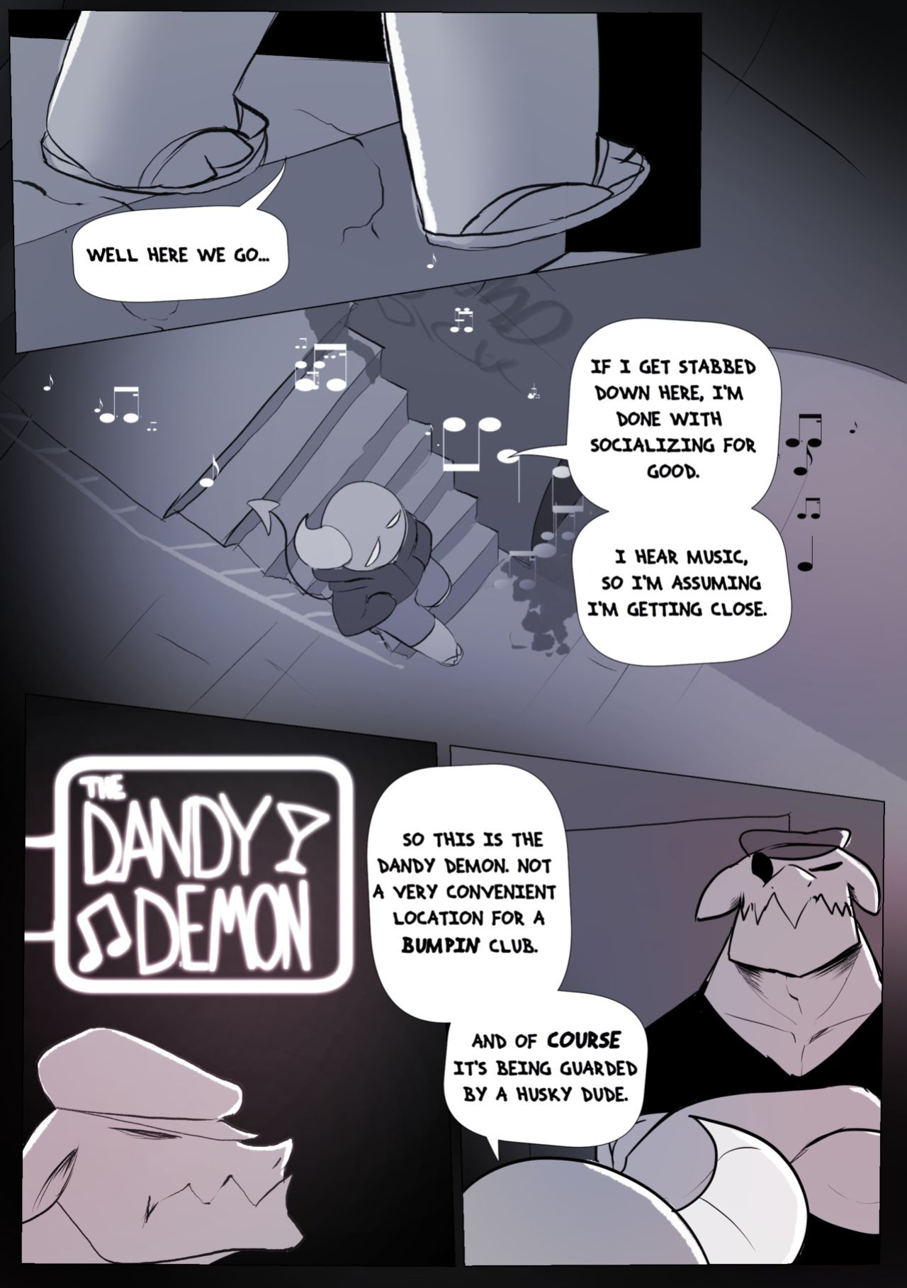 (peculiart) The Dandy Demon Chapter 1-11 (plus bonus comic)