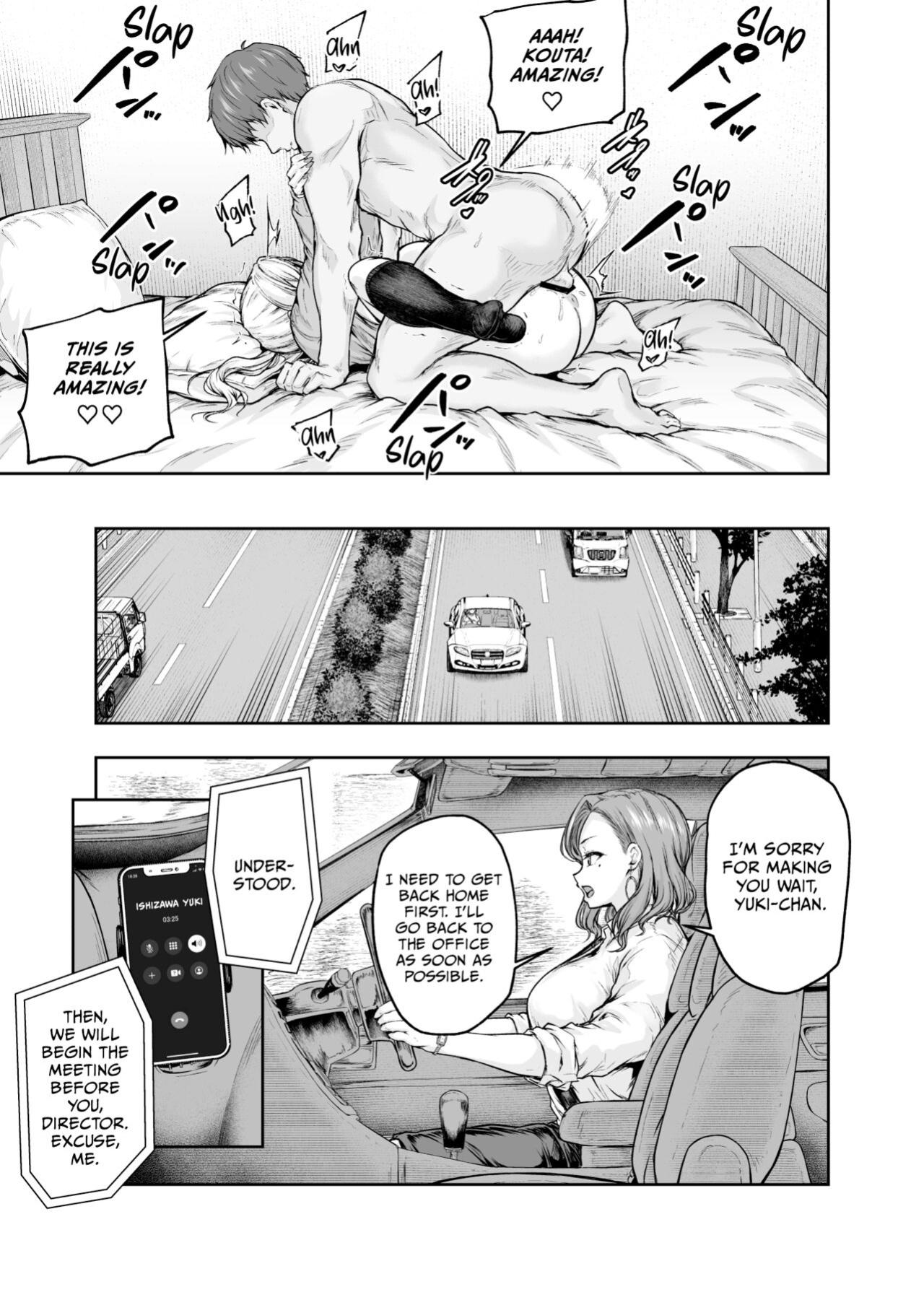 [Sazareito (Ohnaka Ito)] Mama ga Muchuu na Musume no Kareshi 1 - Kono Chinpo wa Kyouikujou Yoroshikunai node Mama ga Shori Shimasu. [Vivid Rabbit Translation]