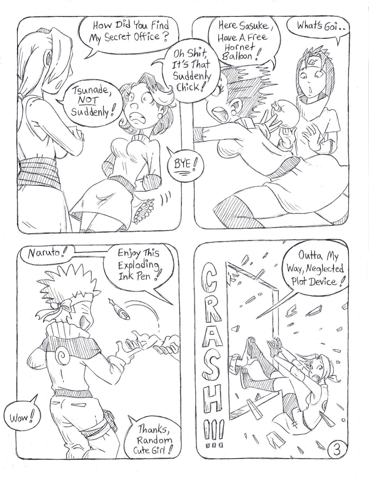 [Circe] Panty Thief Suddenly Tsunade