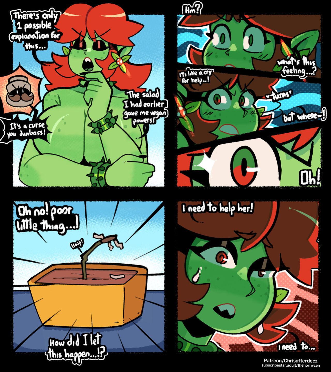 [Thehornyzen (Thegreyzen)] Daisy the Piranha Plant Queen! + Extras