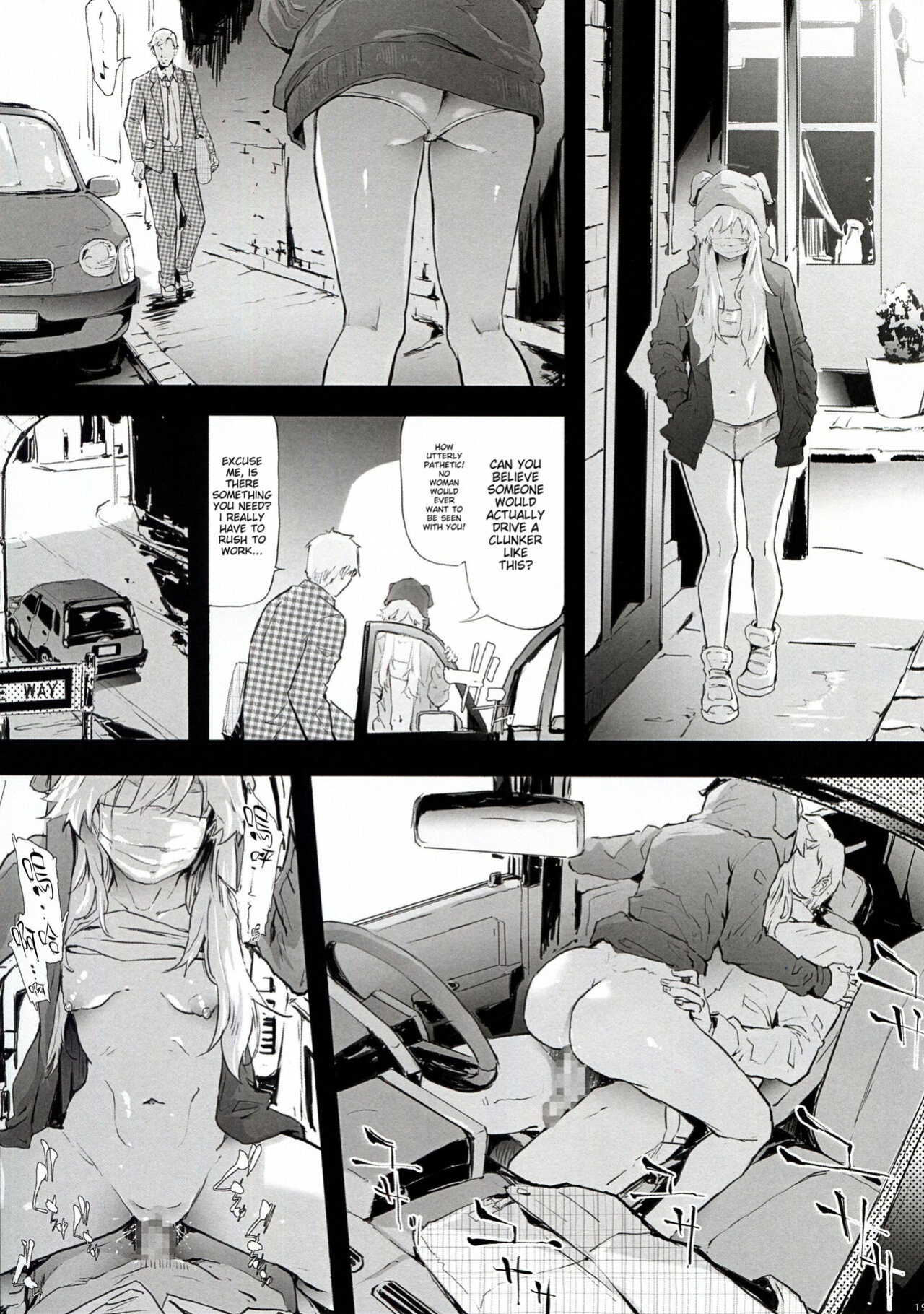 (C104) [ONOKORODOU (Shiki Takuto)] BITCH BITCH (BURN THE WITCH) [AI Translated]