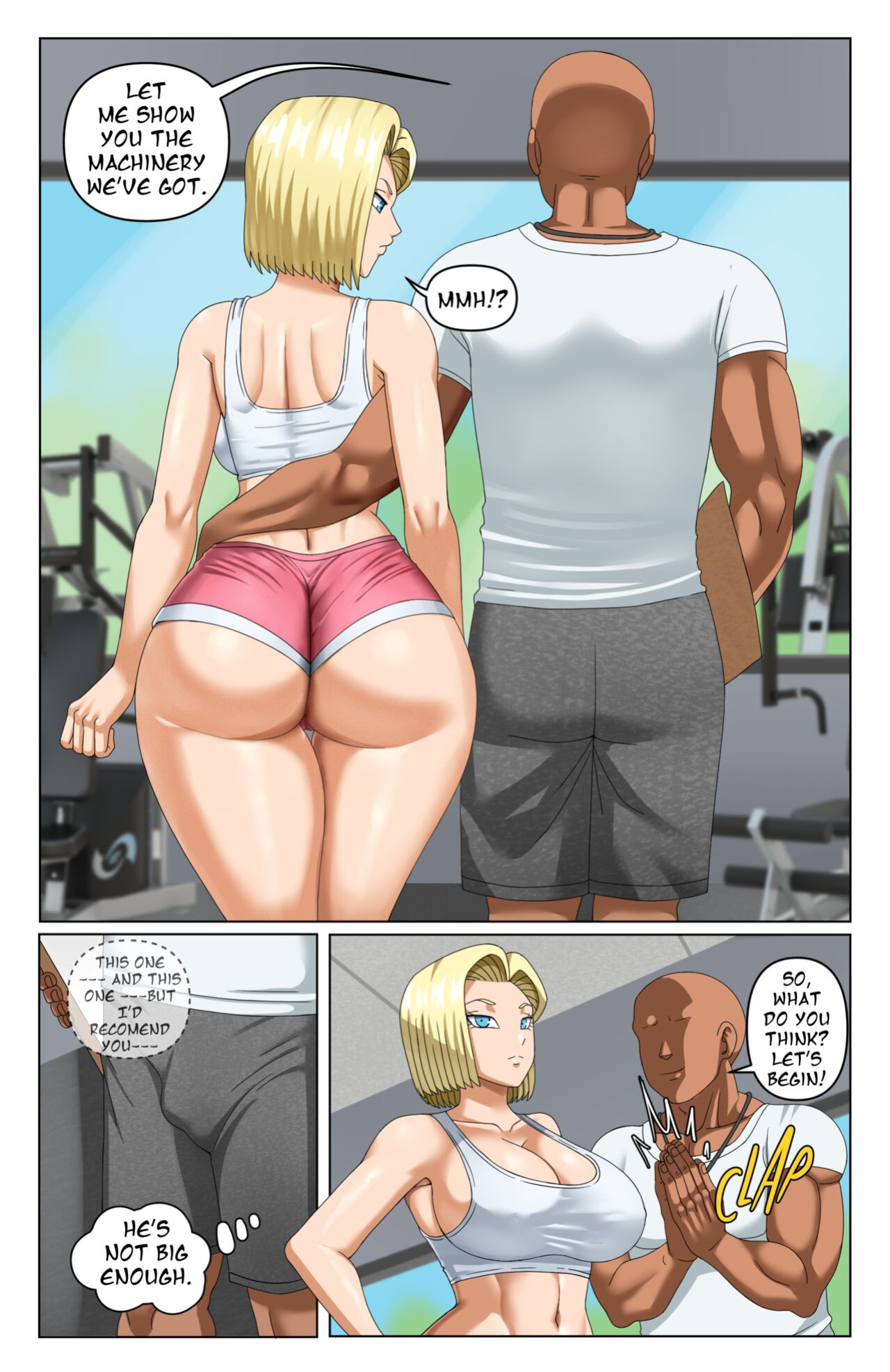 [Pink Pawg] Android 18 NTR 3 (Yellow version)