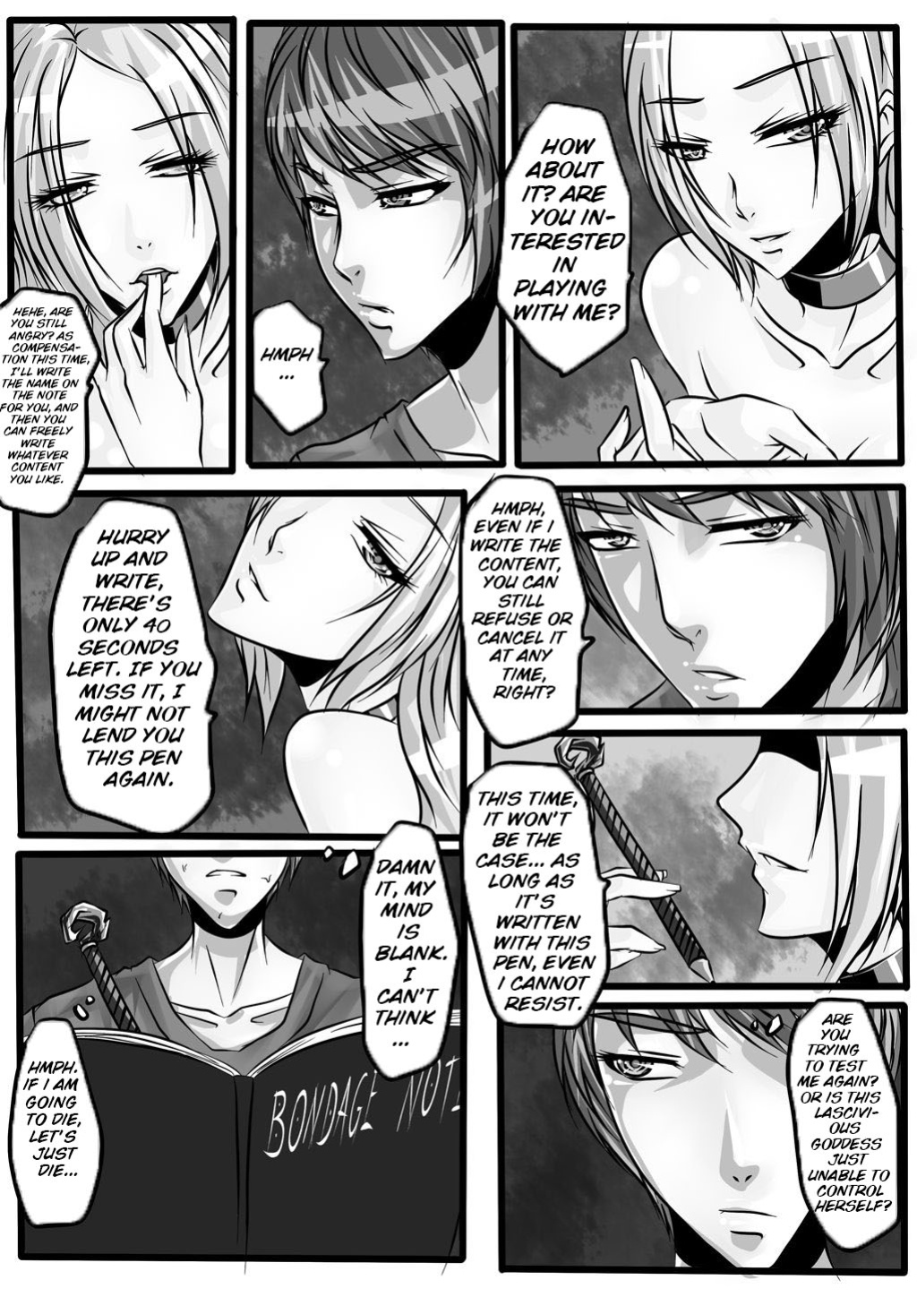 [Blue.c] [godletter] Bondage Note 4 [ENG]