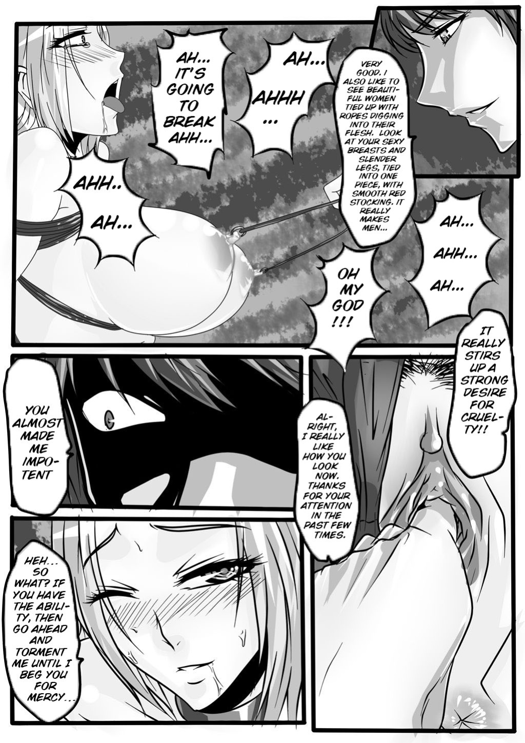 [Blue.c] [godletter] Bondage Note 4 [ENG]