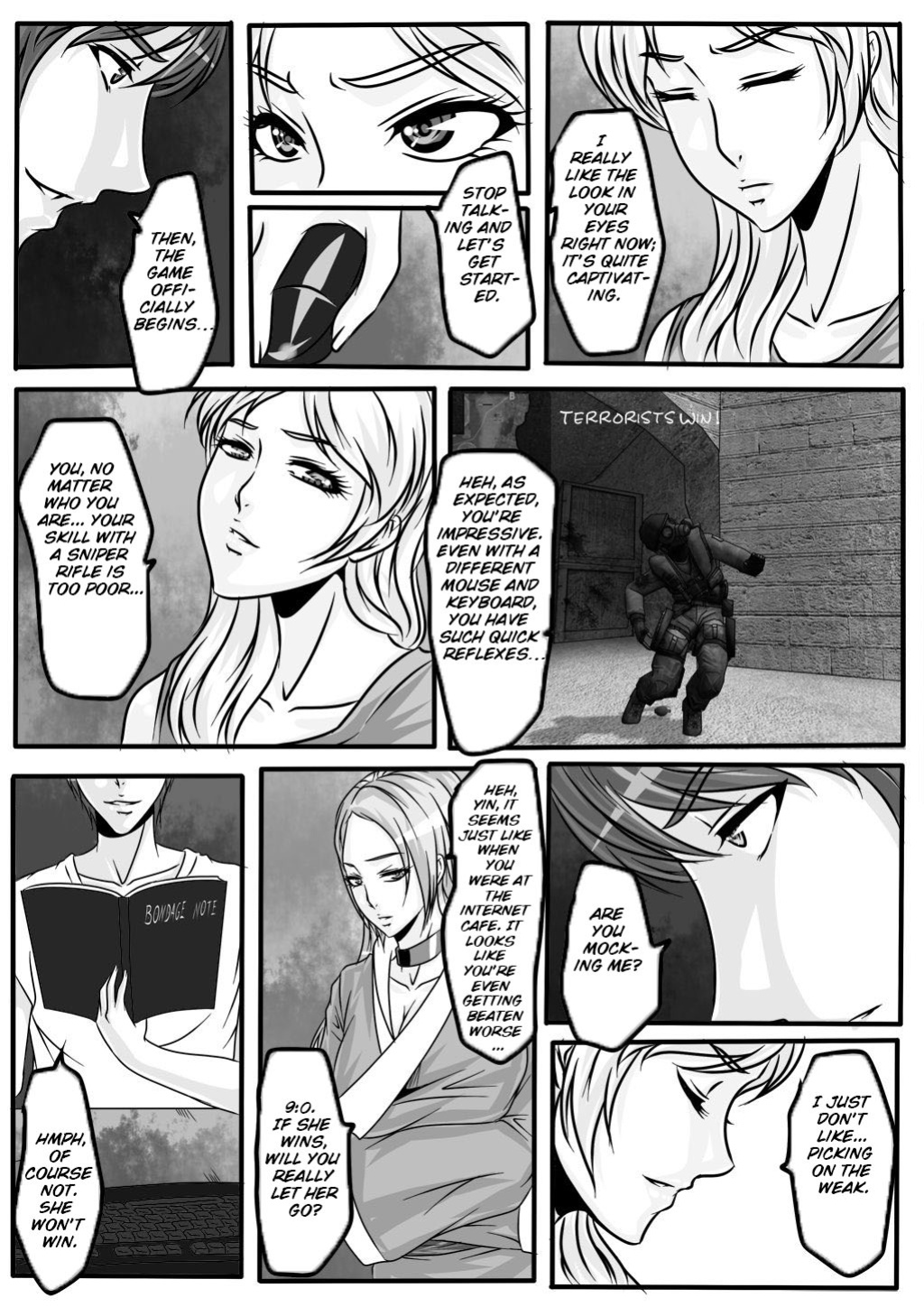 [Blue.c] [godletter] Bondage Note 5 [ENG]