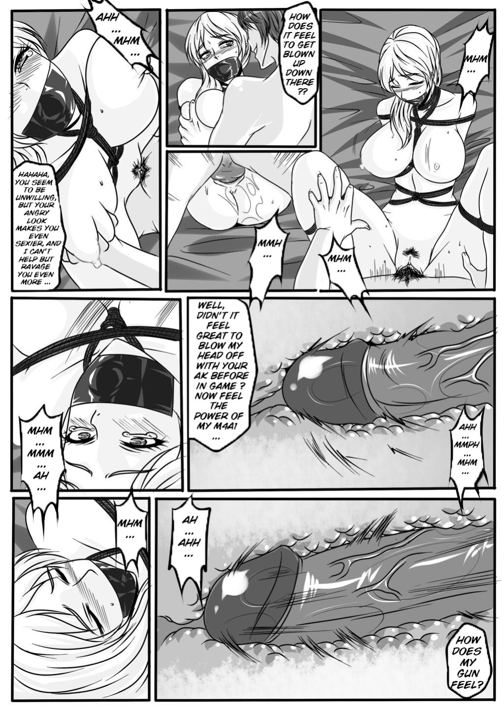 [Blue.c] [godletter] Bondage Note 5 [ENG]