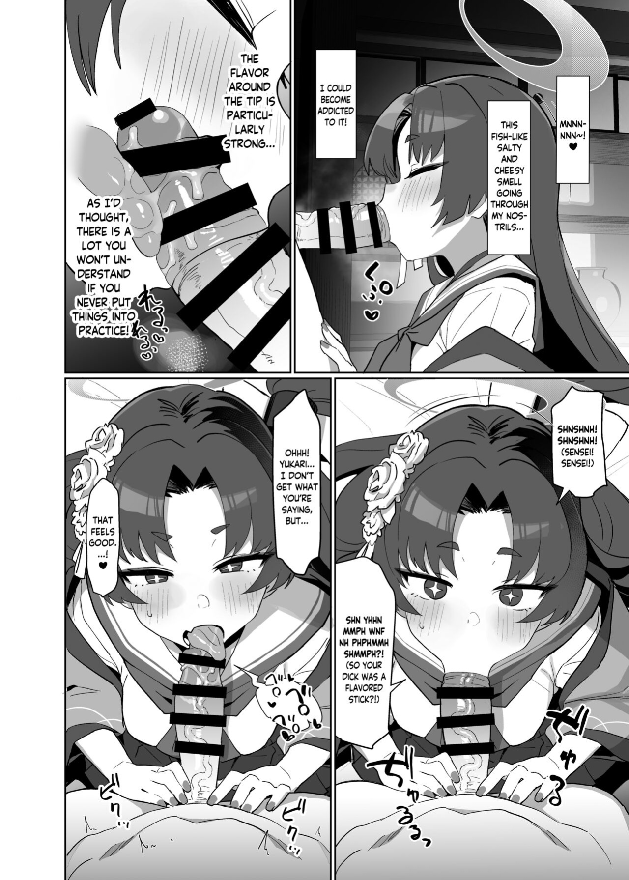 [Ballistic onahole (Б)] Sex no Junbi wa... Perfect ni Totonotte Orimasu no yo! | I'm Perfectly Prepared... For Sex! (Blue Archive) [Douzo Lad Translations]