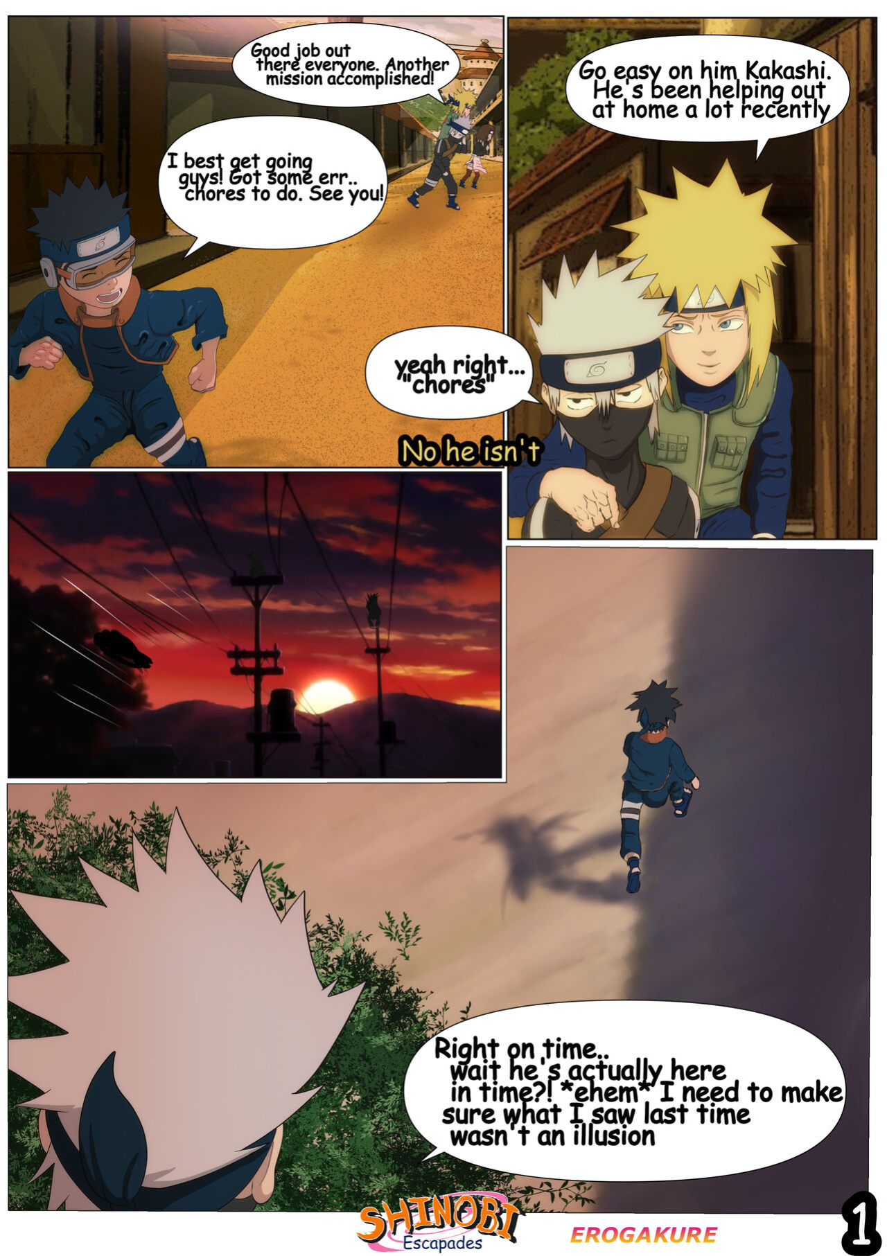 [Erogakure] Shinobi Escapades - Chapter 2 (Naruto)