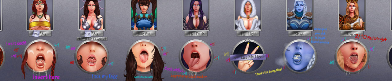 [Aethosart] Smite Gloryhole Wall 1-7