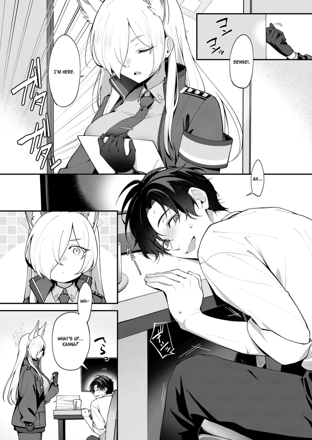 [Shiba no Shippo (Shiba Aya)] Kanna to Himitsu Kyouyuu (Blue Archive) [SDF]
