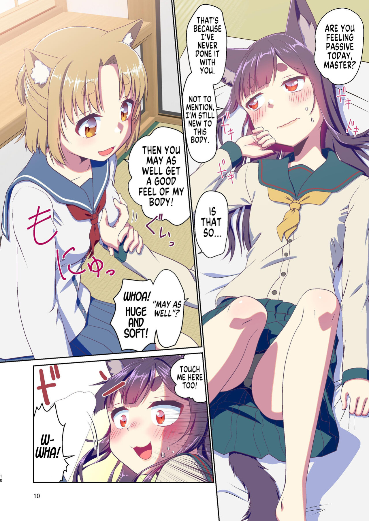 (C102) [Fumotonoya (Fumotono Mikoto)] Me ga Sametara Kemomimi Shoujo ni Natteita Ohanashi 3 | How I Woke Up as a Girl With Animal Ears Pt.3 [GTF]