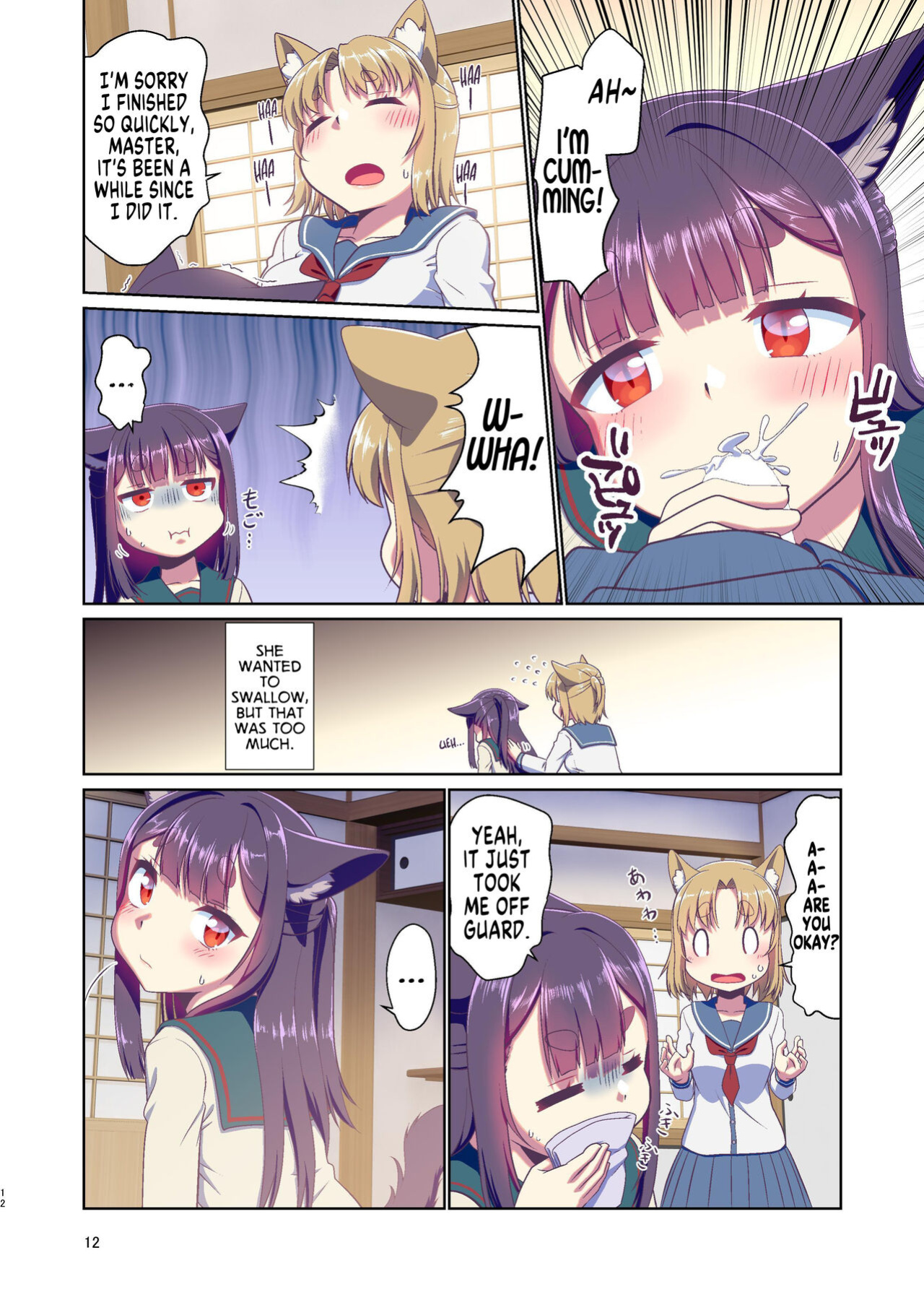 (C102) [Fumotonoya (Fumotono Mikoto)] Me ga Sametara Kemomimi Shoujo ni Natteita Ohanashi 3 | How I Woke Up as a Girl With Animal Ears Pt.3 [GTF]