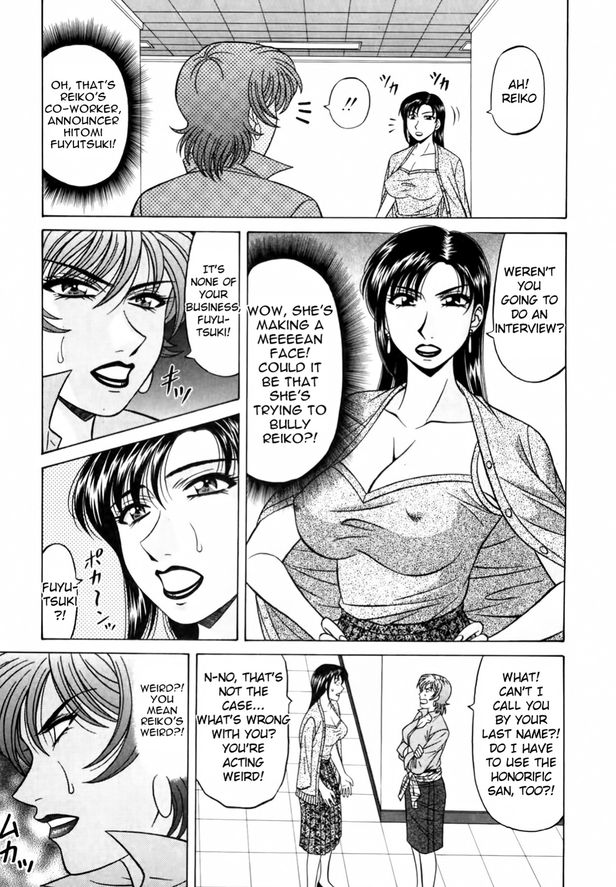 [Ozaki Akira] Caster Natsume Reiko no Yuuwaku Vol. 3 Ch.1-6