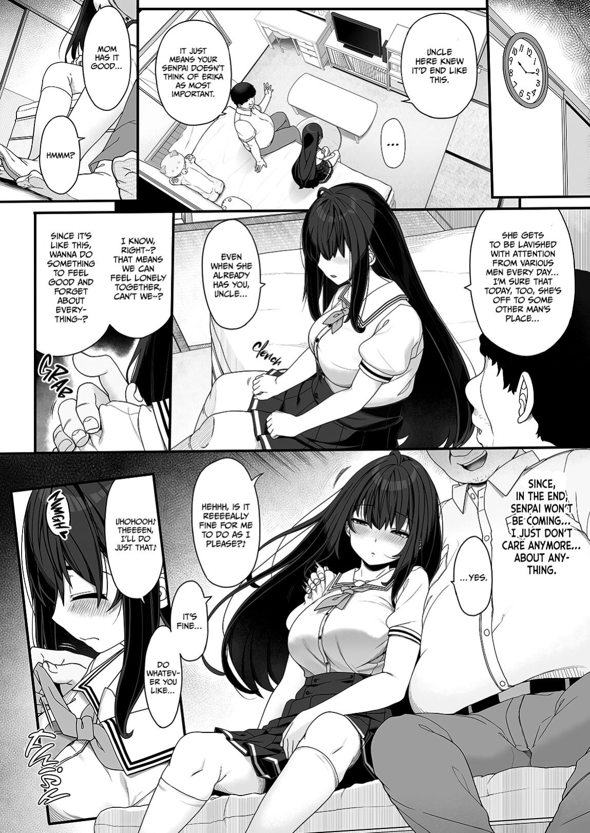 [Kirintei (Kirin Kakeru)] Tanetsuke Ojisan no Hikikomori Raburabu Seikyoiku | The Seed-Planting Old Man's Lovey-dovey Sexual Training of a Shut-in [Omega Scans]