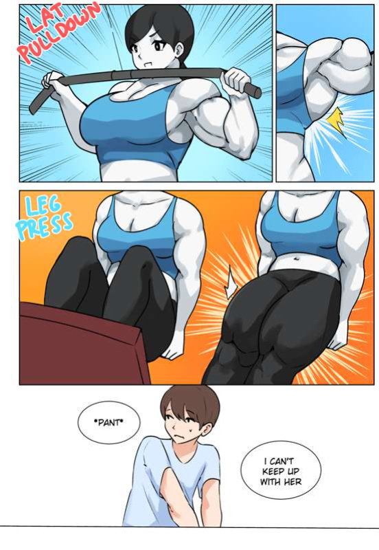 [Musctonk] Wii Fit Girl Comic