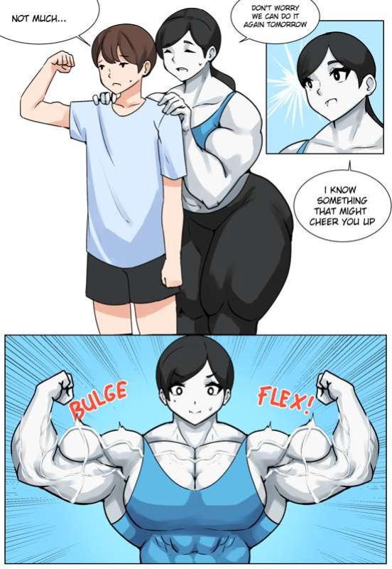 [Musctonk] Wii Fit Girl Comic