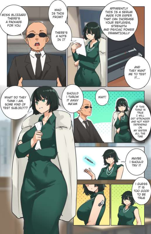 [Musctonk] Tatsumaki & Fubuki Comic