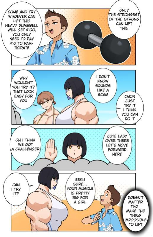 [Musctonk] Mel Summer Comic