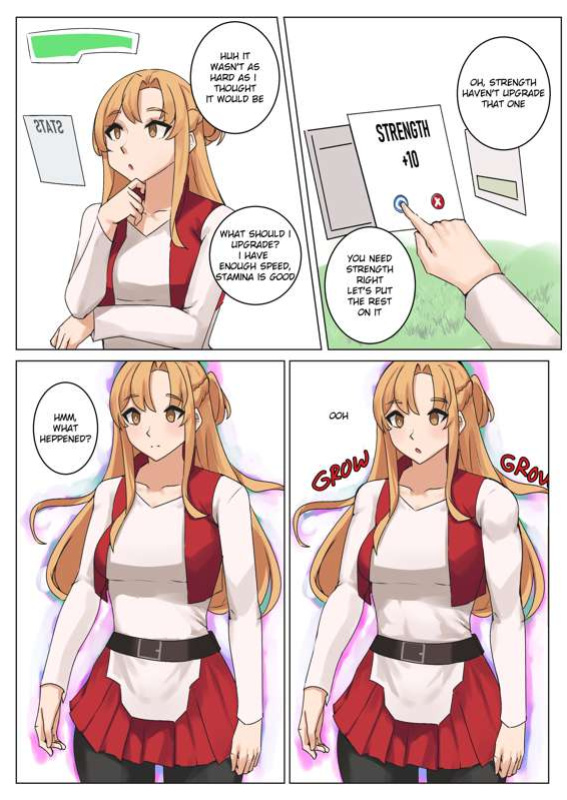 [Musctonk] Asuna Comic