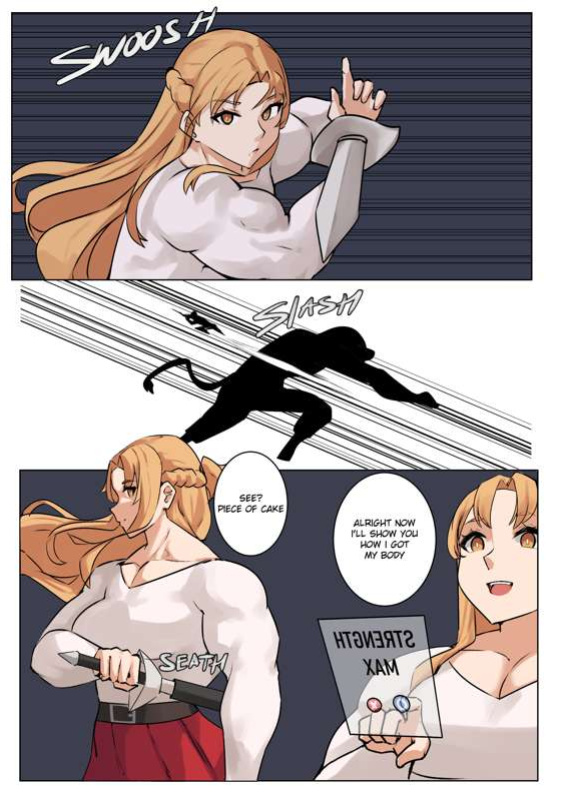 [Musctonk] Asuna Comic