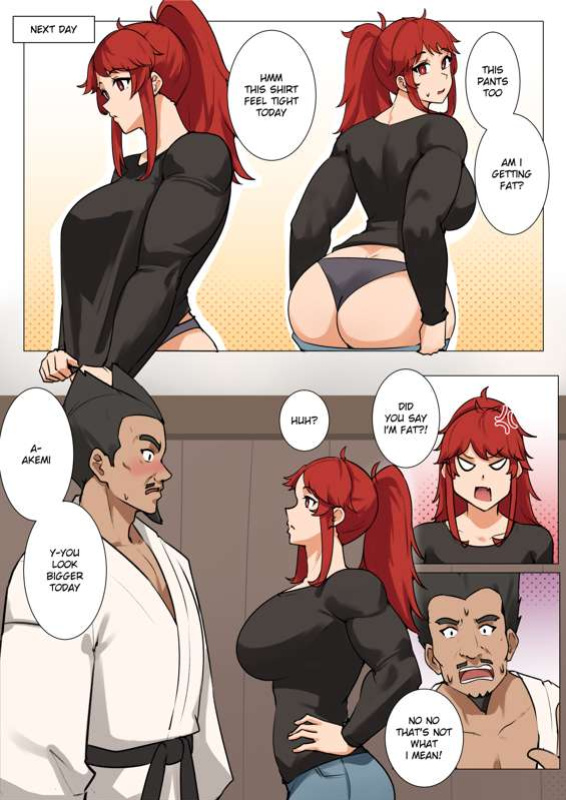 [Musctonk] Akemi Aizawa Comic