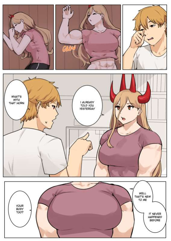 [Musctonk] Power Comic + Kobeni