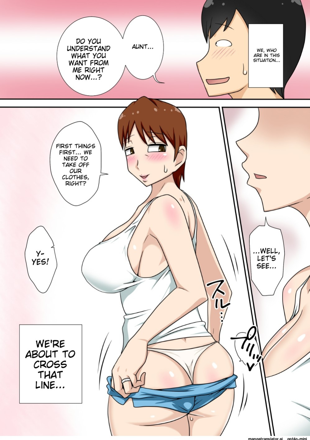 [Freehand Tamashii (DT Hone)] InCha no Oi to Oba to 〇〇 | Incha's nephew and aunt