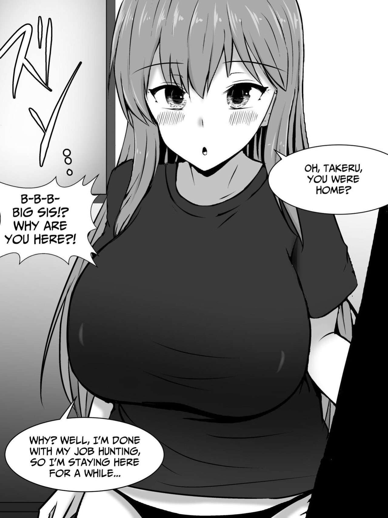 [Sazameki Dori (Sazameki)] My Amazing Girlfriend Was Cucked From Me By My Big Dick Sister!? [Kusanuu]