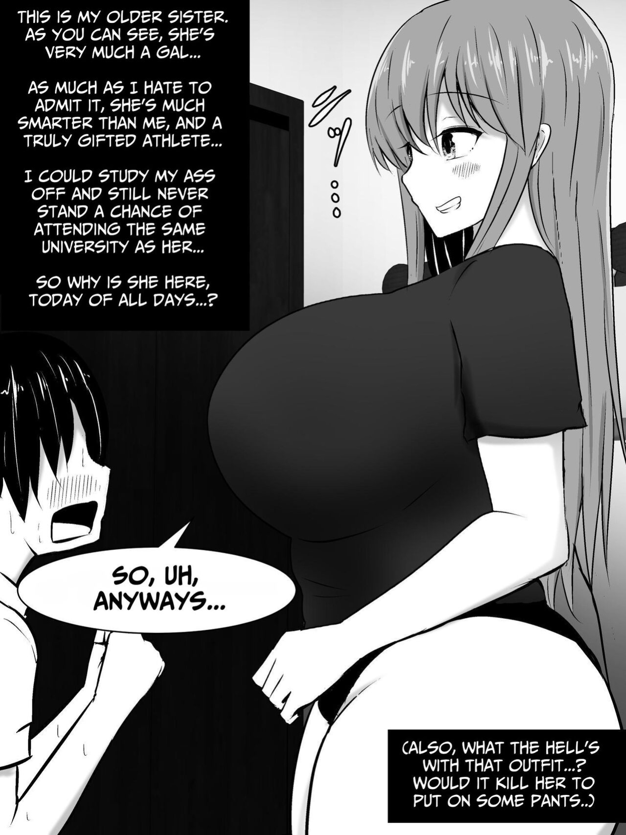 [Sazameki Dori (Sazameki)] My Amazing Girlfriend Was Cucked From Me By My Big Dick Sister!? [Kusanuu]