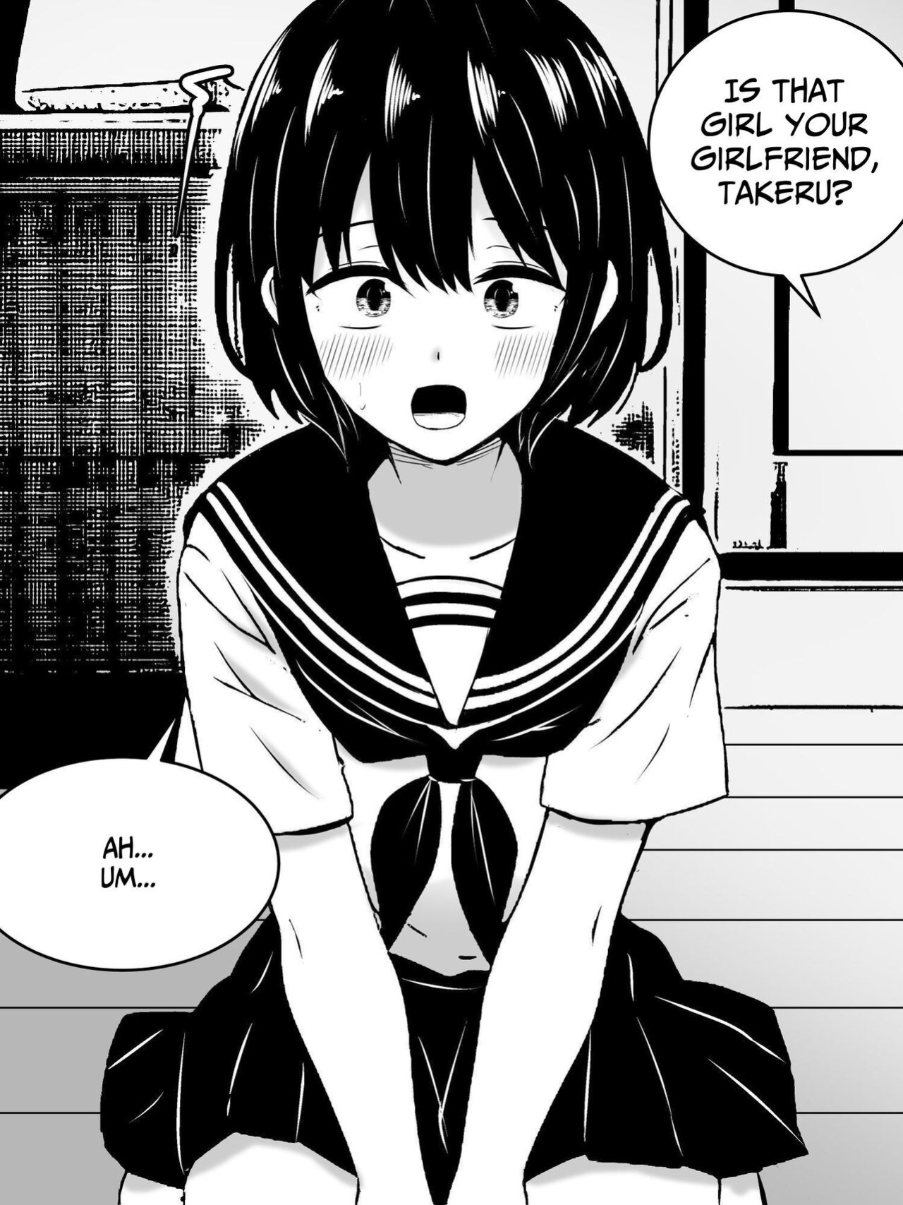 [Sazameki Dori (Sazameki)] My Amazing Girlfriend Was Cucked From Me By My Big Dick Sister!? [Kusanuu]