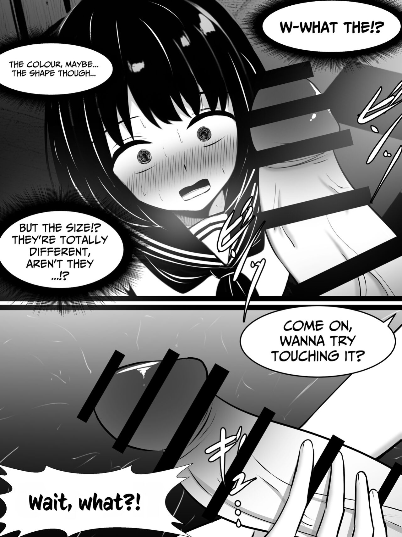 [Sazameki Dori (Sazameki)] My Amazing Girlfriend Was Cucked From Me By My Big Dick Sister!? [Kusanuu]