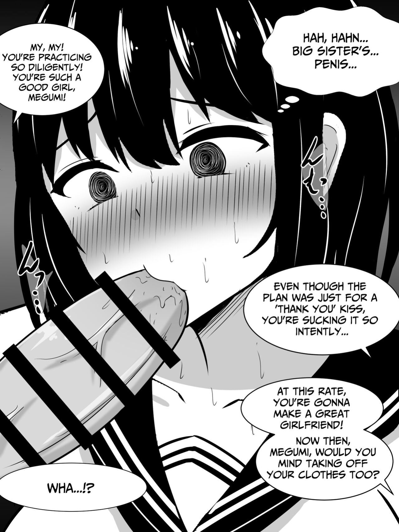 [Sazameki Dori (Sazameki)] My Amazing Girlfriend Was Cucked From Me By My Big Dick Sister!? [Kusanuu]