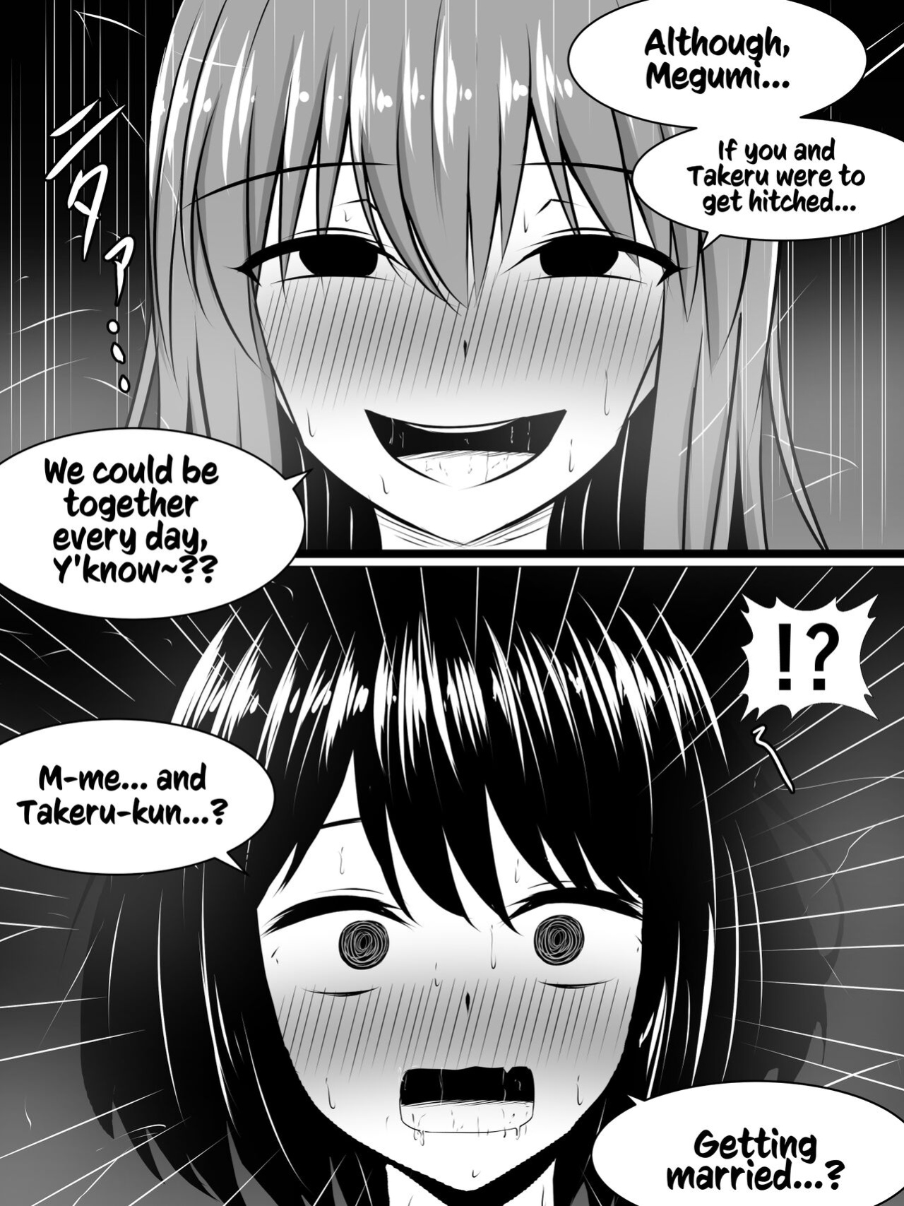 [Sazameki Dori (Sazameki)] My Amazing Girlfriend Was Cucked From Me By My Big Dick Sister!? [Kusanuu]