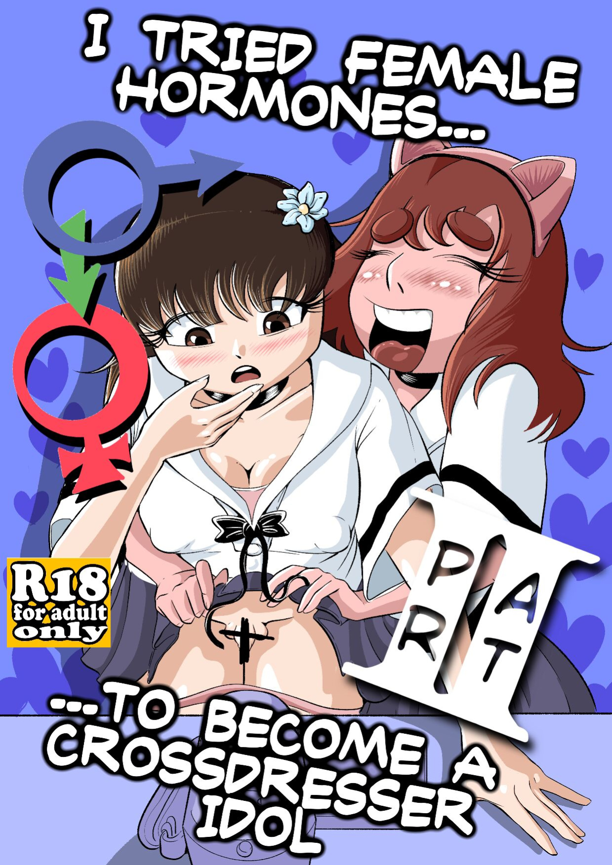 I tried female hormones to become a crossdresser Idol (black and white)