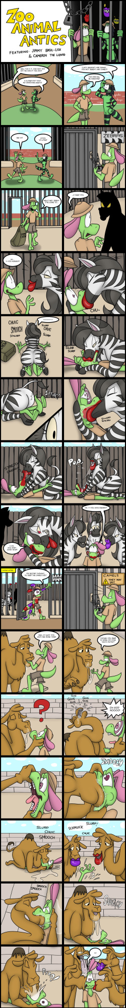 [JAMEArts & Skunkdude13] Zoo Animal Antics