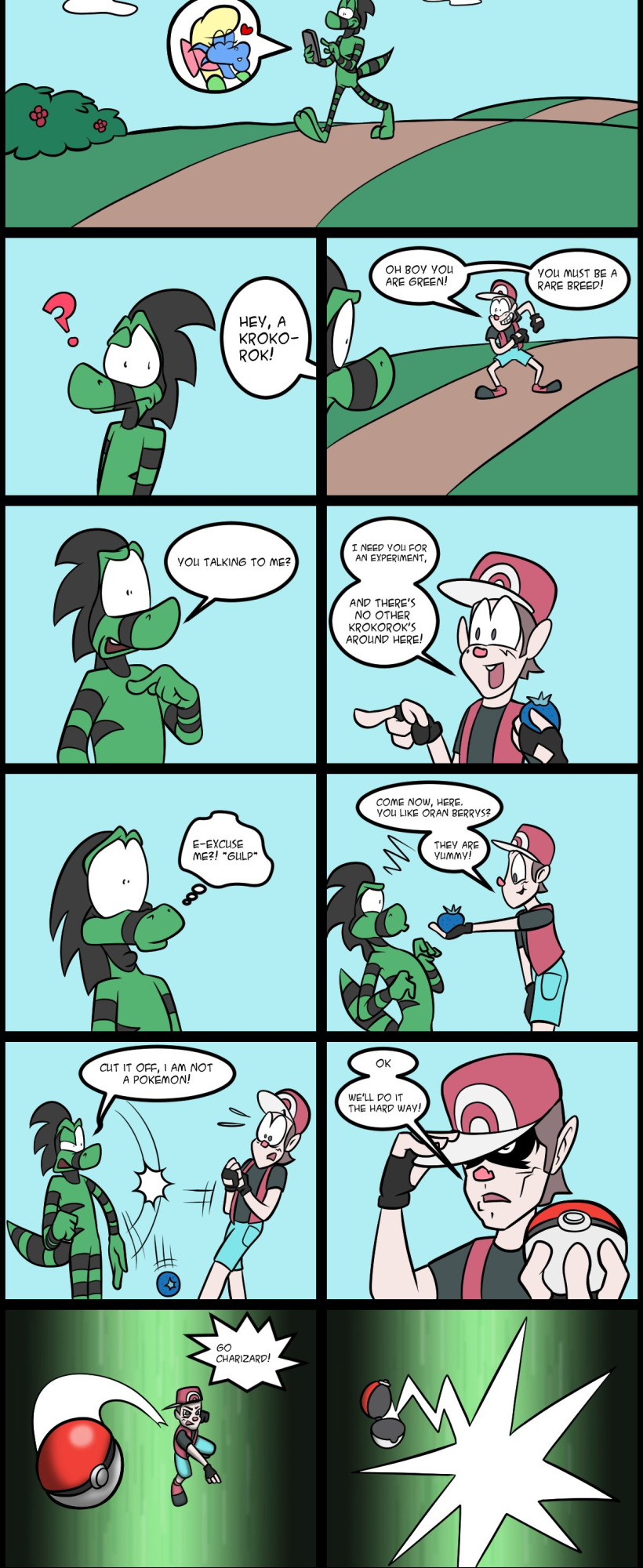 [JAMEArts & Skunkdude13] Cameron in: Gotta Catch Him Up!