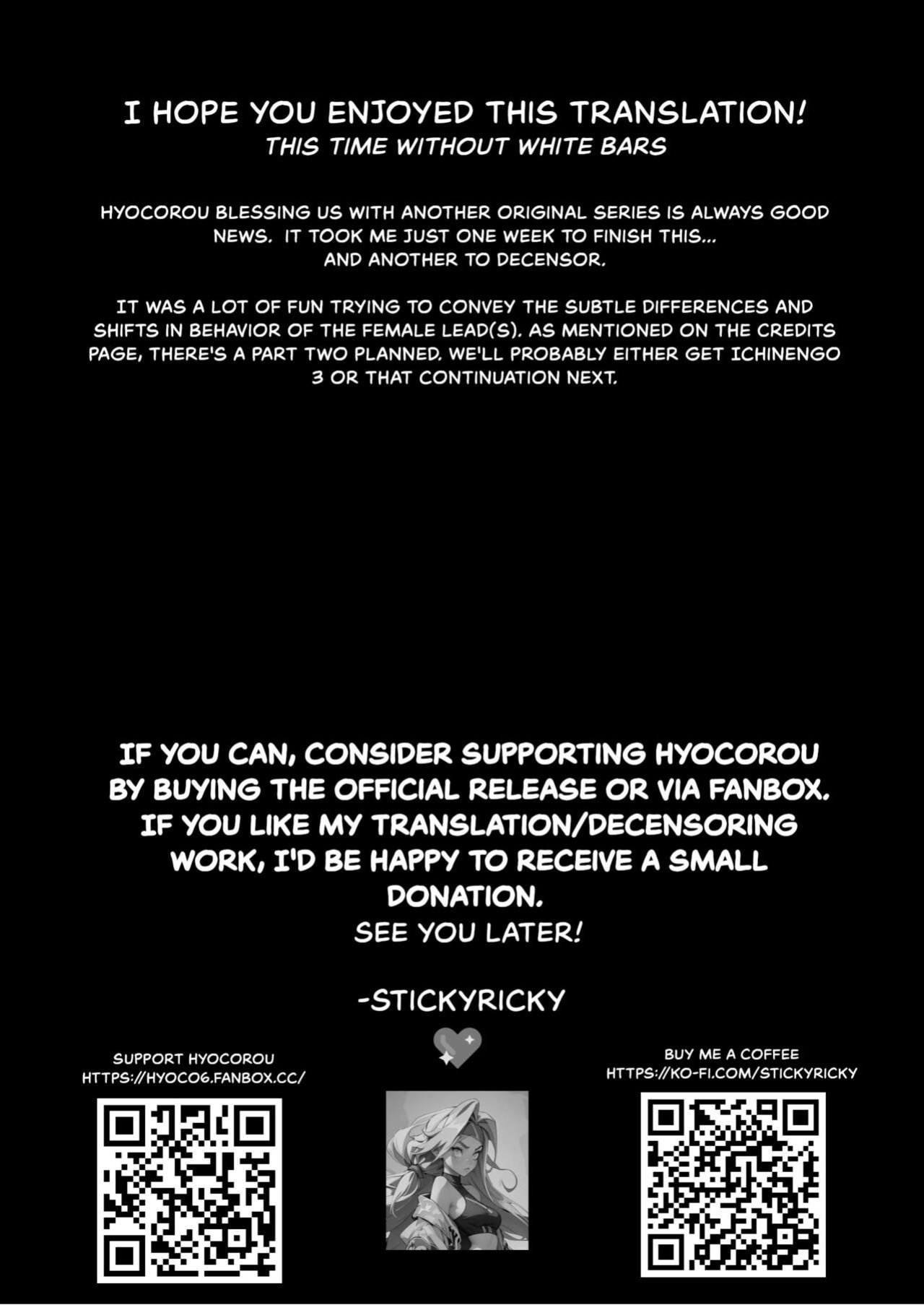 [Hyoco Road (Hyocorou)] Seiso x Hanten ~Onna Tomodachi ga Succubus ga Karada ni Nottorarete Mainichi Seiryoku Kyoukyuu saserareru Hanashi~ + EXTRAS [StickyRicky]