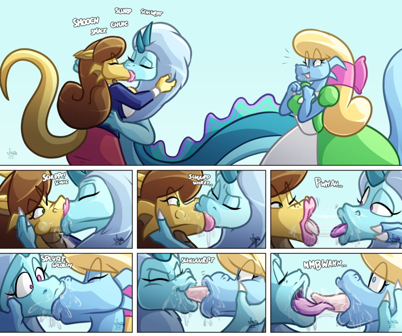 [JAMEArts] Dragon Besties!