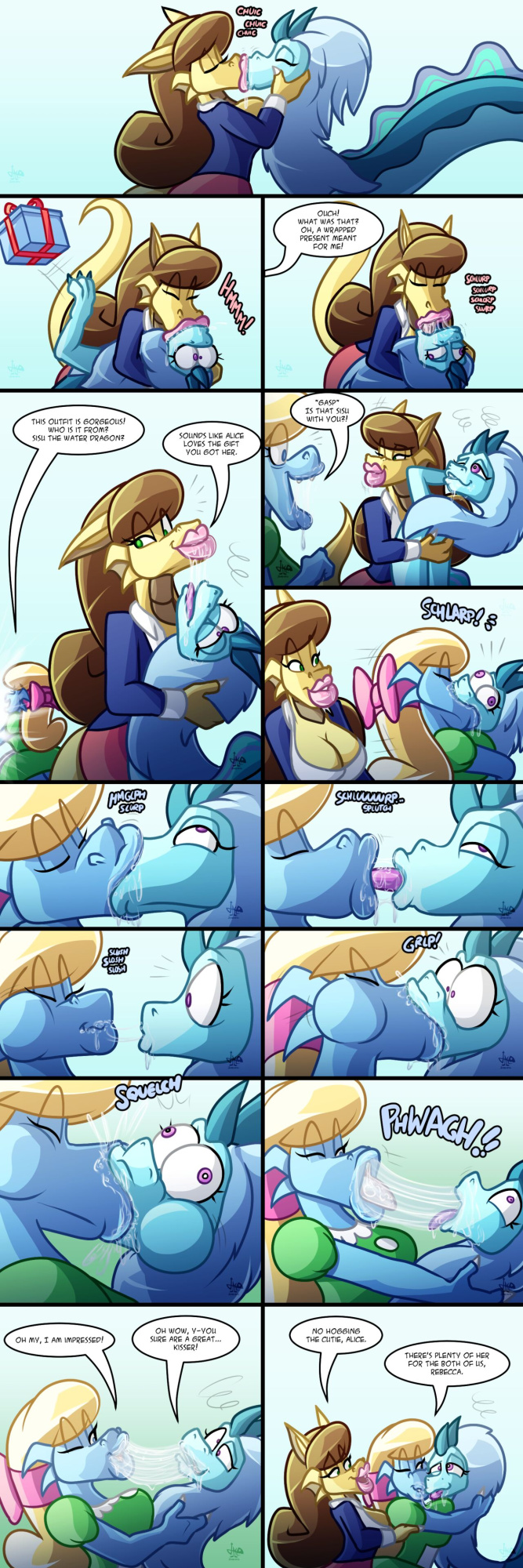 [JAMEArts] Dragon Besties!