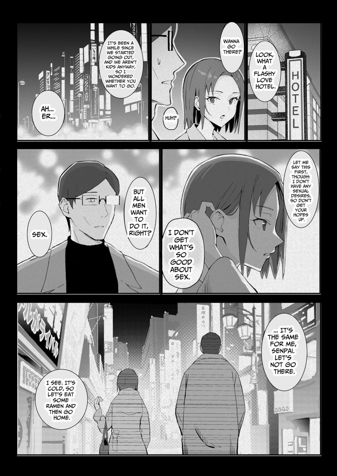 [Sukebe Hatsudensho (Hatsuden Pengin)] Cool-kei Toshiue BariCare Kanojo Songen Hakai Wakan | Cool Carrier Focused Girlfriend ~Consensual Dignity Destruction~ [Nameless]