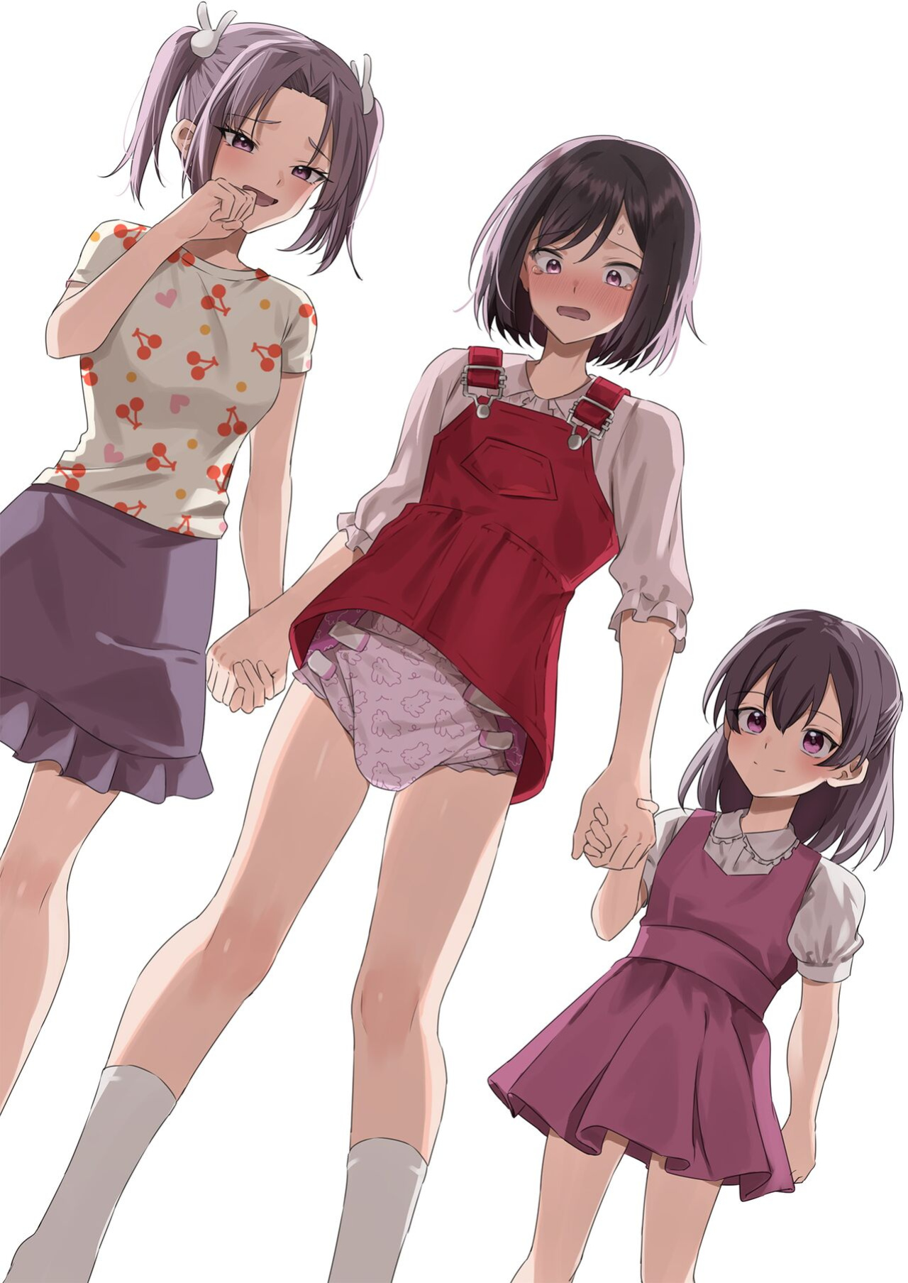 [Chijoku An (Azumariru) Onii-chan, who lost the diaper competition, is now the imouto