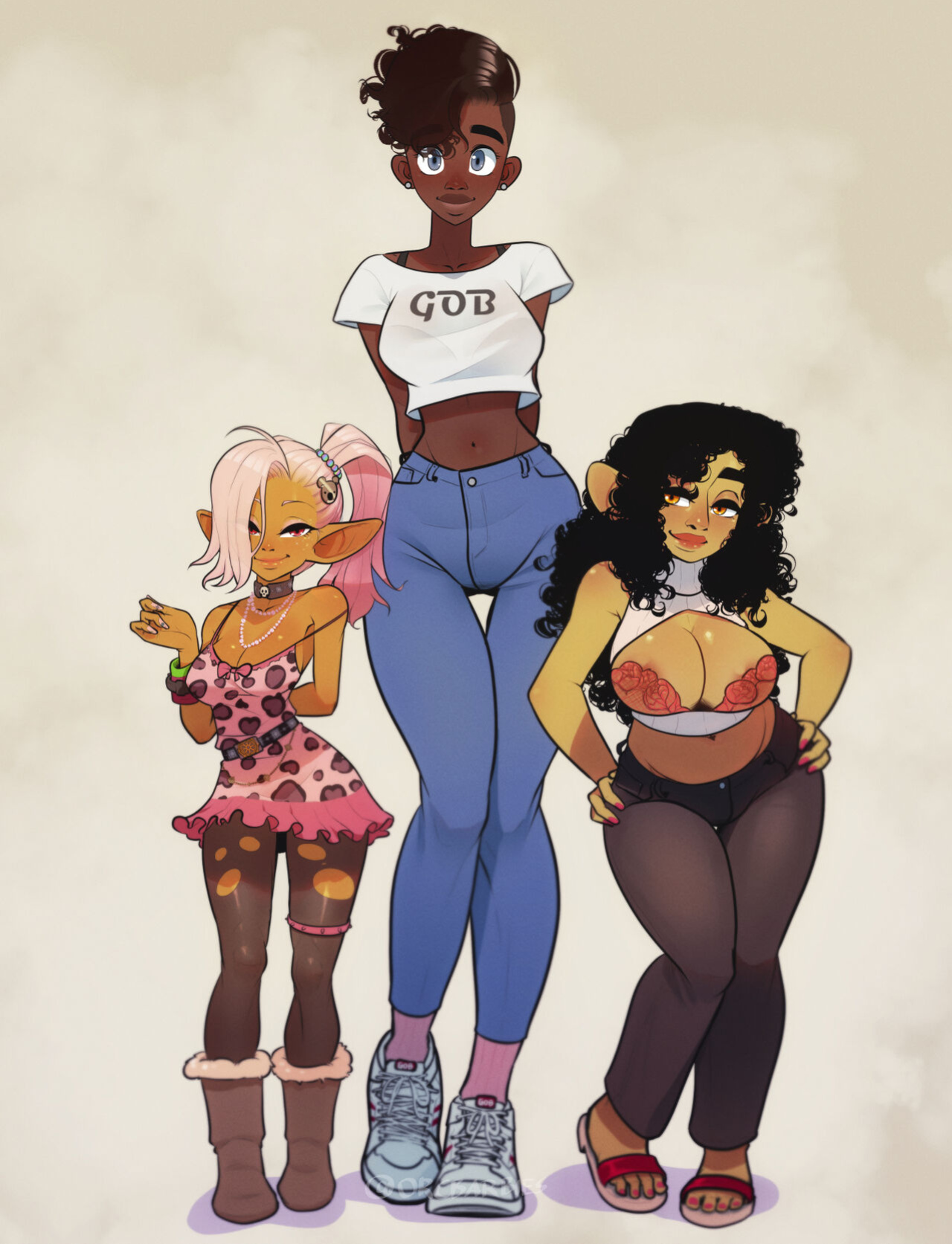 [OrcBarbies] A Special Gobbo College Comic: Erika's First Day [complete]