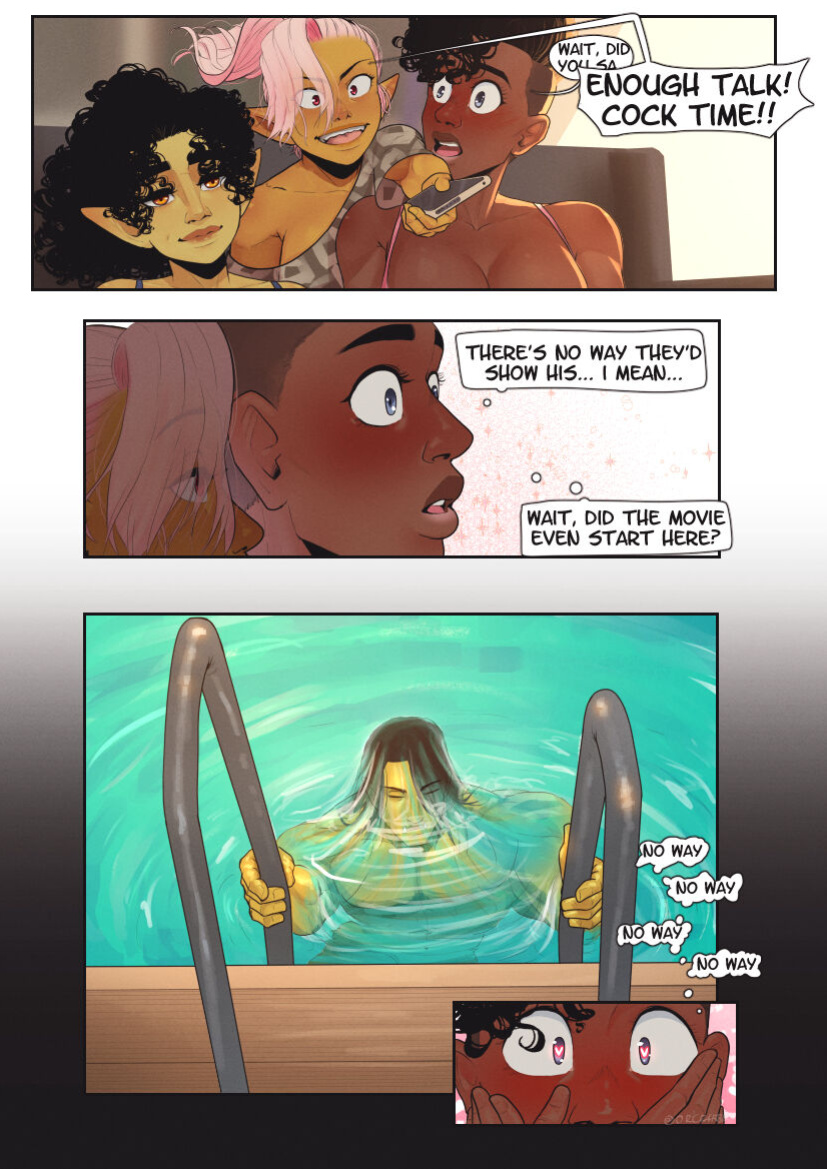 [OrcBarbies] A Special Gobbo College Comic: Erika's First Day [complete]